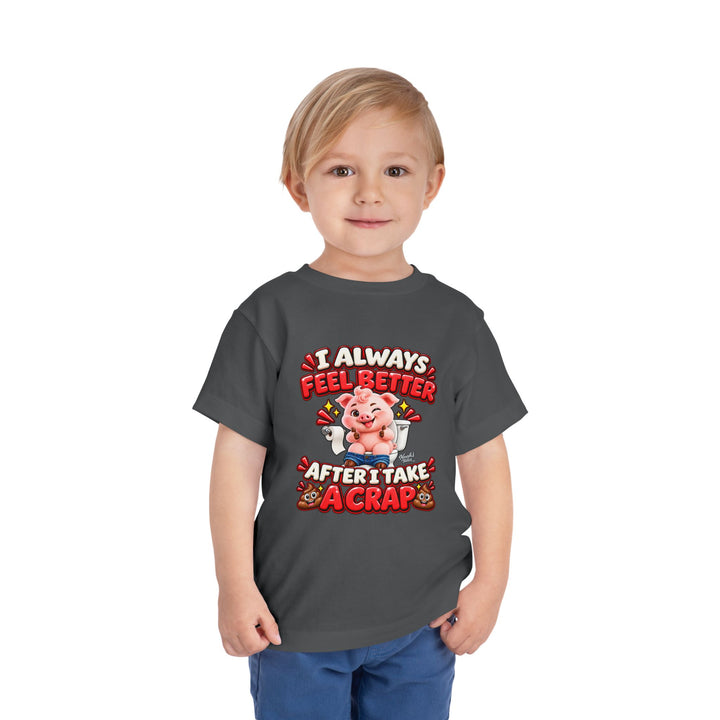 Noah’s Tales™ I Always Feel Better After I Take A Crap | Pip Boy's T-Shirt