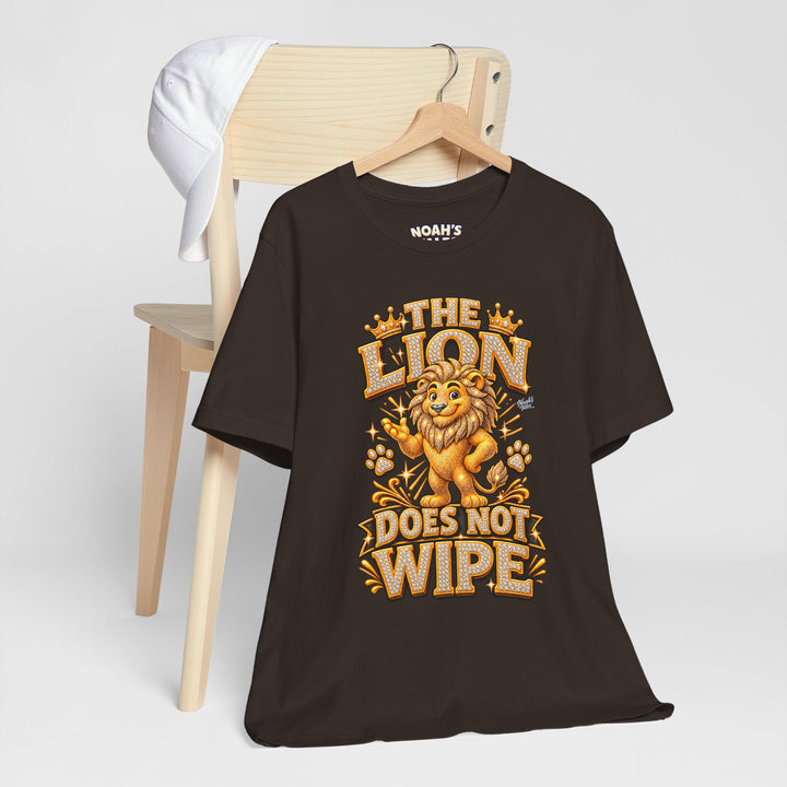 Noah’s Tales™ The Lion Does Not Wipe | Leo Women's Bella T-Shirt