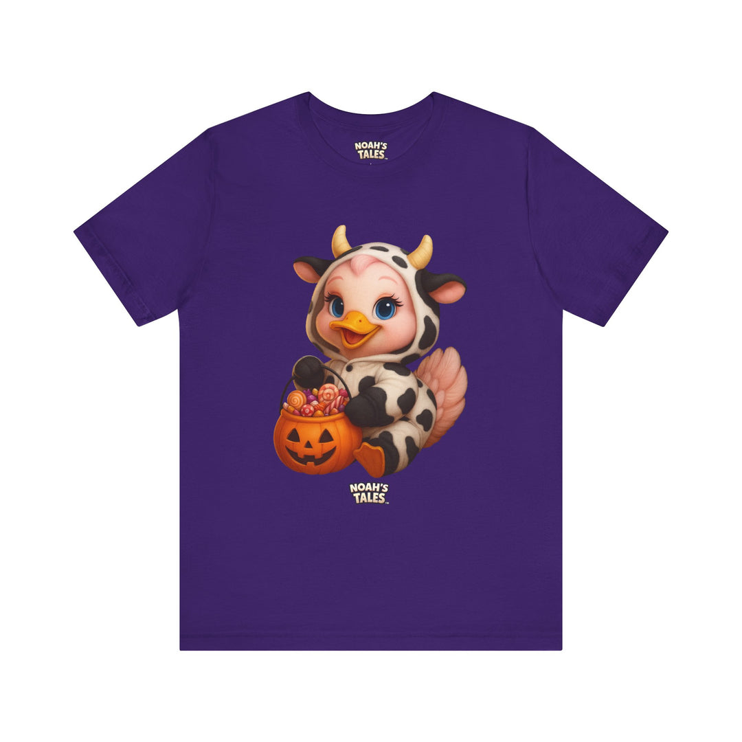 Noah’s Tales™ Cow Halloween Costume Luna Men's Bella T-Shirt