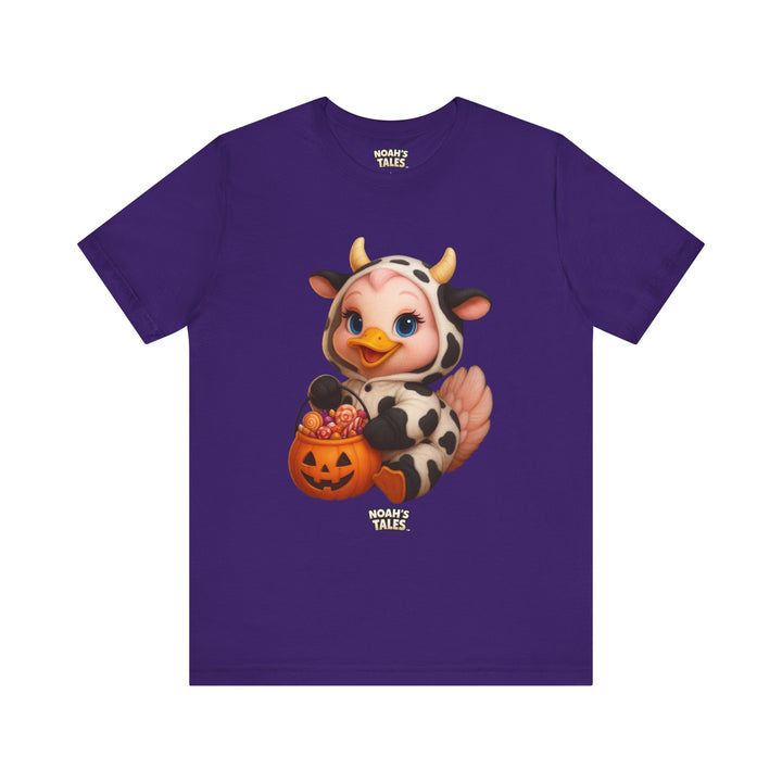 Noah’s Tales™ Cow Halloween Costume Luna Men's Bella T-Shirt