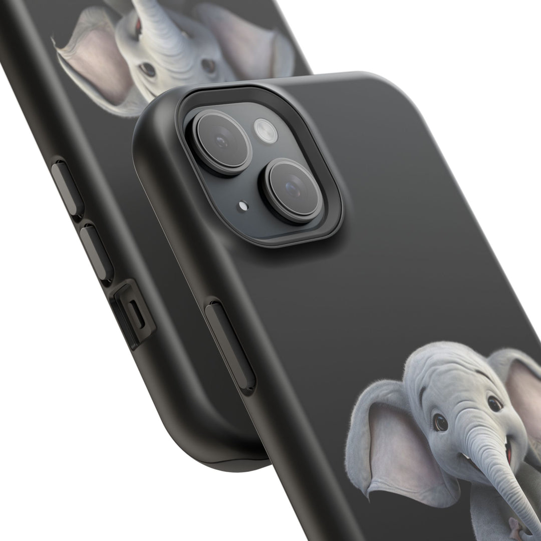 Noah’s Tales™ Noah Elephant Magnetic Tough Cases | Cute Elephant Phone Cover