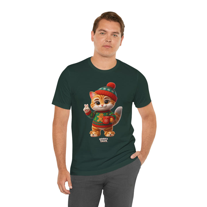 Noah’s Tales™ Christmas Tommy Men's Bella T-Shirt