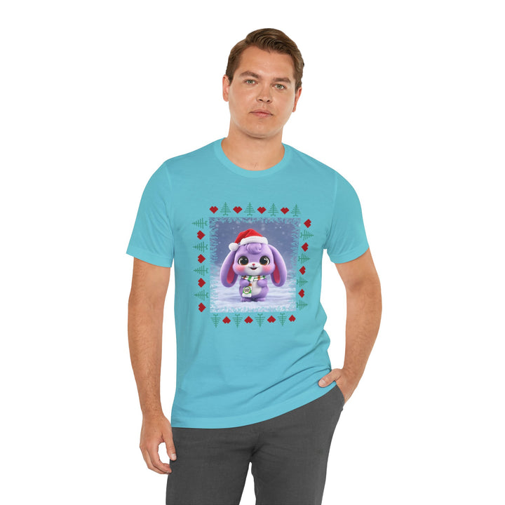 Noah’s Tales™ Lilac Christmas Men's T-Shirt