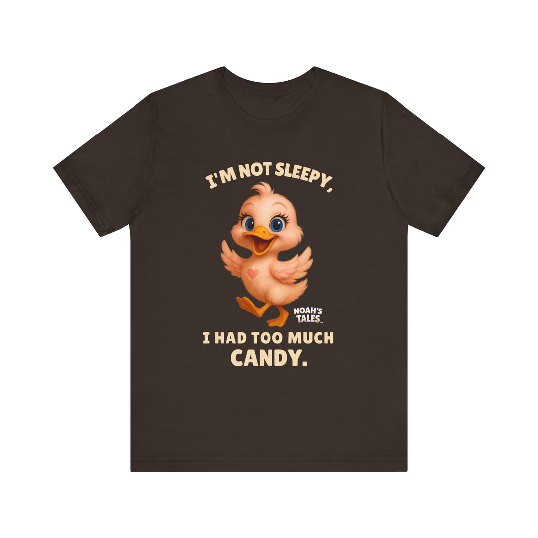 Noah’s Tales™  I'm Not Sleepy, I Had Too Much Candy Men's Bella T-Shirt