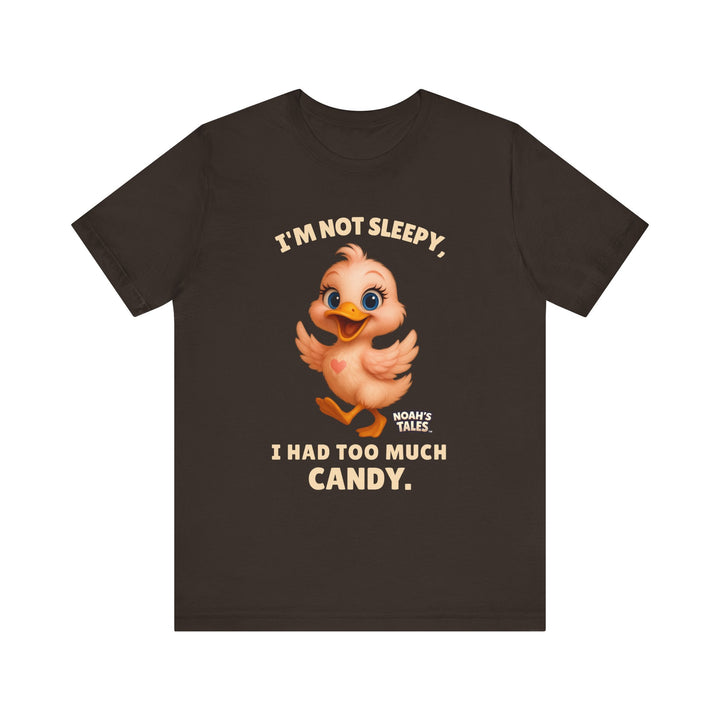 Noah’s Tales™  I'm Not Sleepy, I Had Too Much Candy Men's Bella T-Shirt