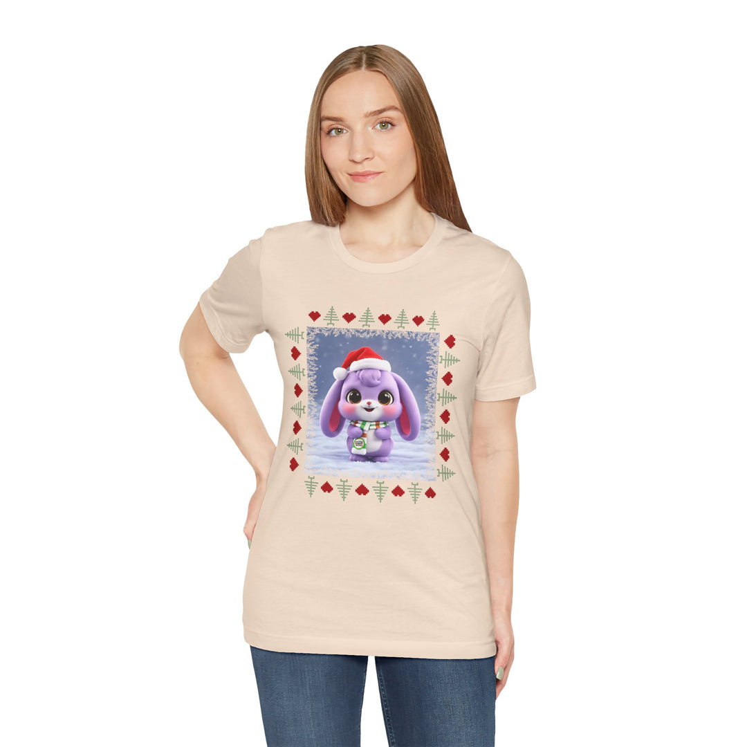 Noah’s Tales™ Lilac Christmas Women's Bella T-Shirt