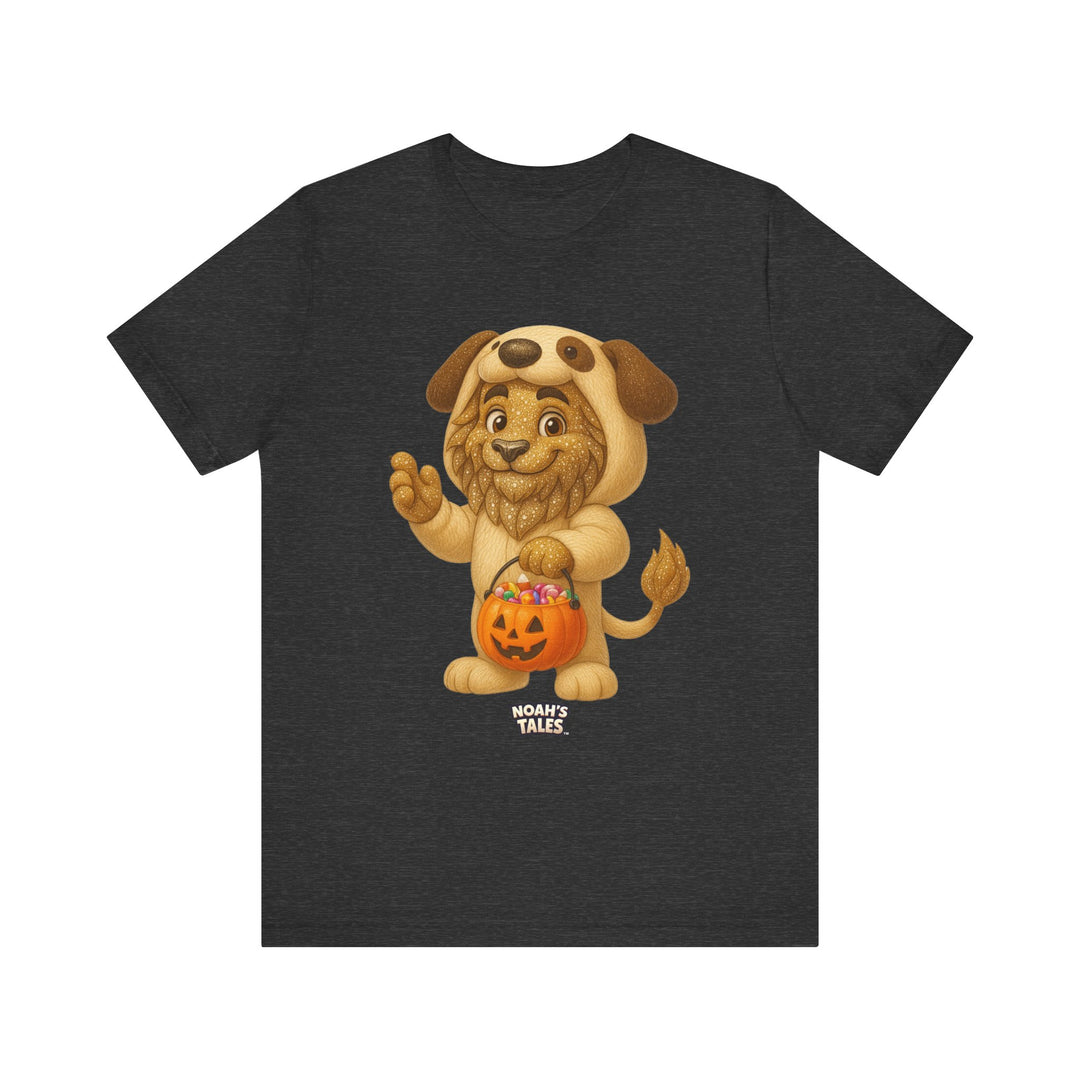 Noah’s Tales™ Halloween Leo Men's Bella T-Shirt