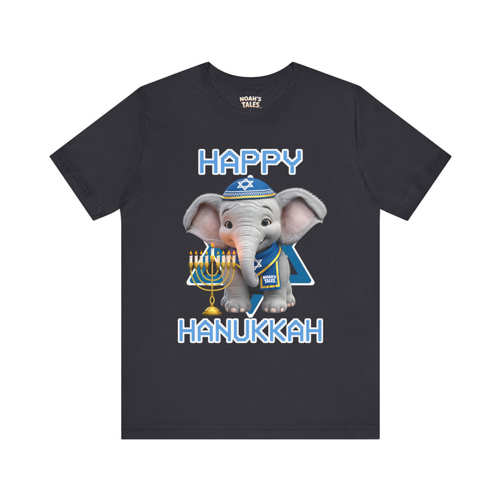Noah’s Tales™ Happy Hanukkah Noah Men's Bella T-Shirt