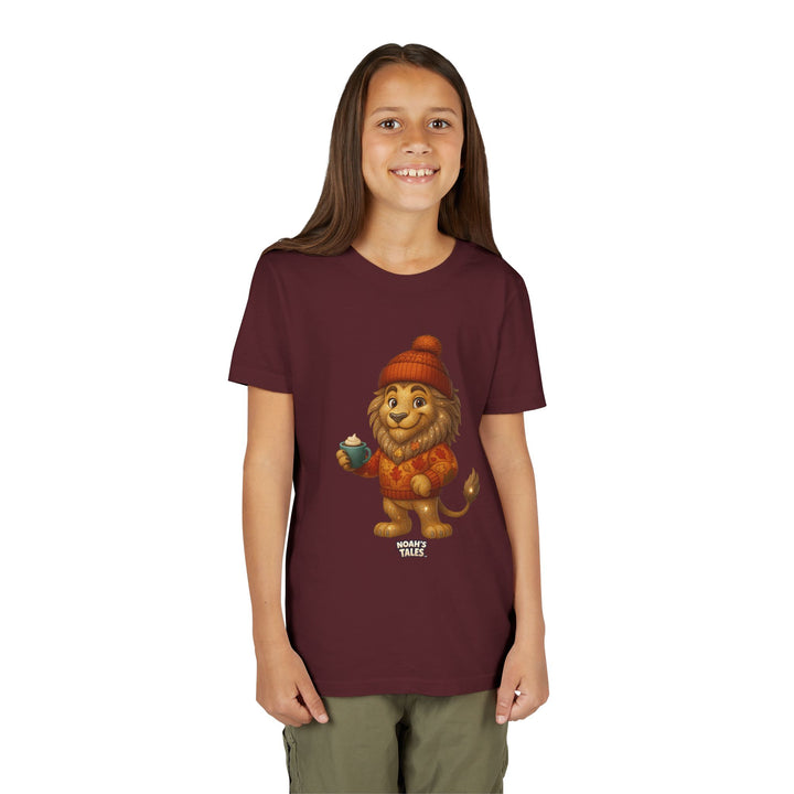 Noah’s Tales™ Thanksgiving Leo Girl's Bella T-Shirt