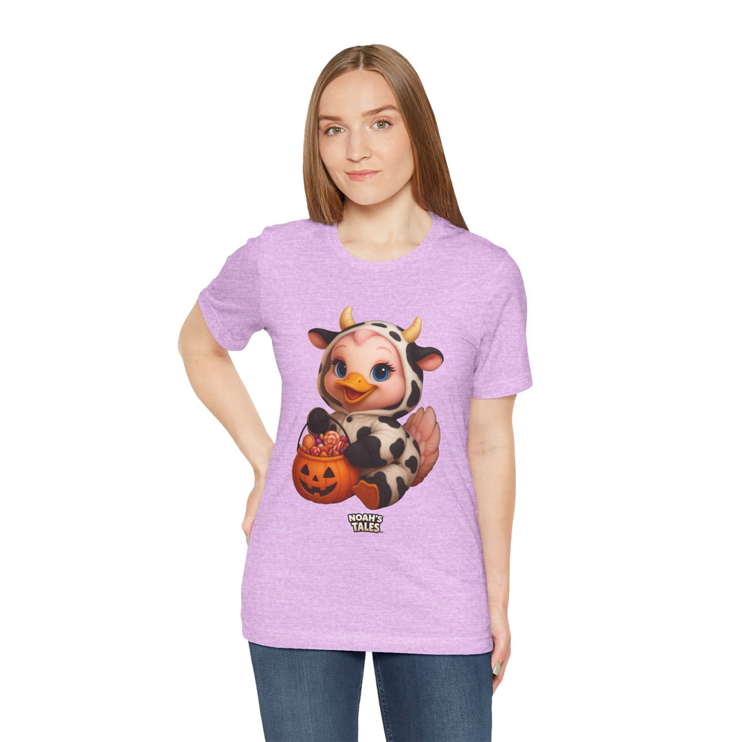 Noah’s Tales™ Cow Halloween Costume Luna Women's Bella T-Shirt