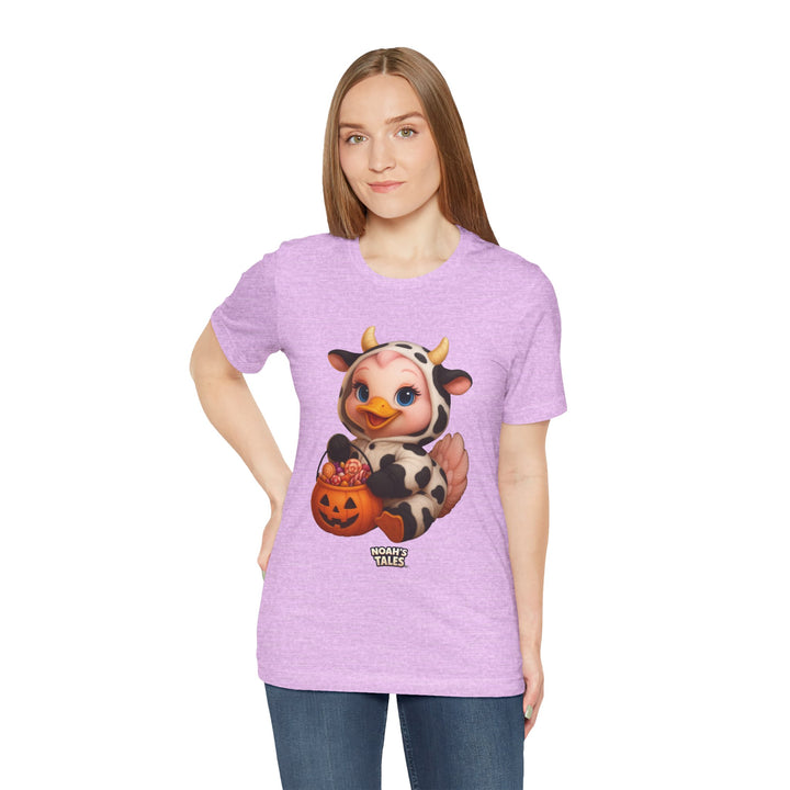 Noah’s Tales™ Cow Halloween Costume Luna Women's Bella T-Shirt