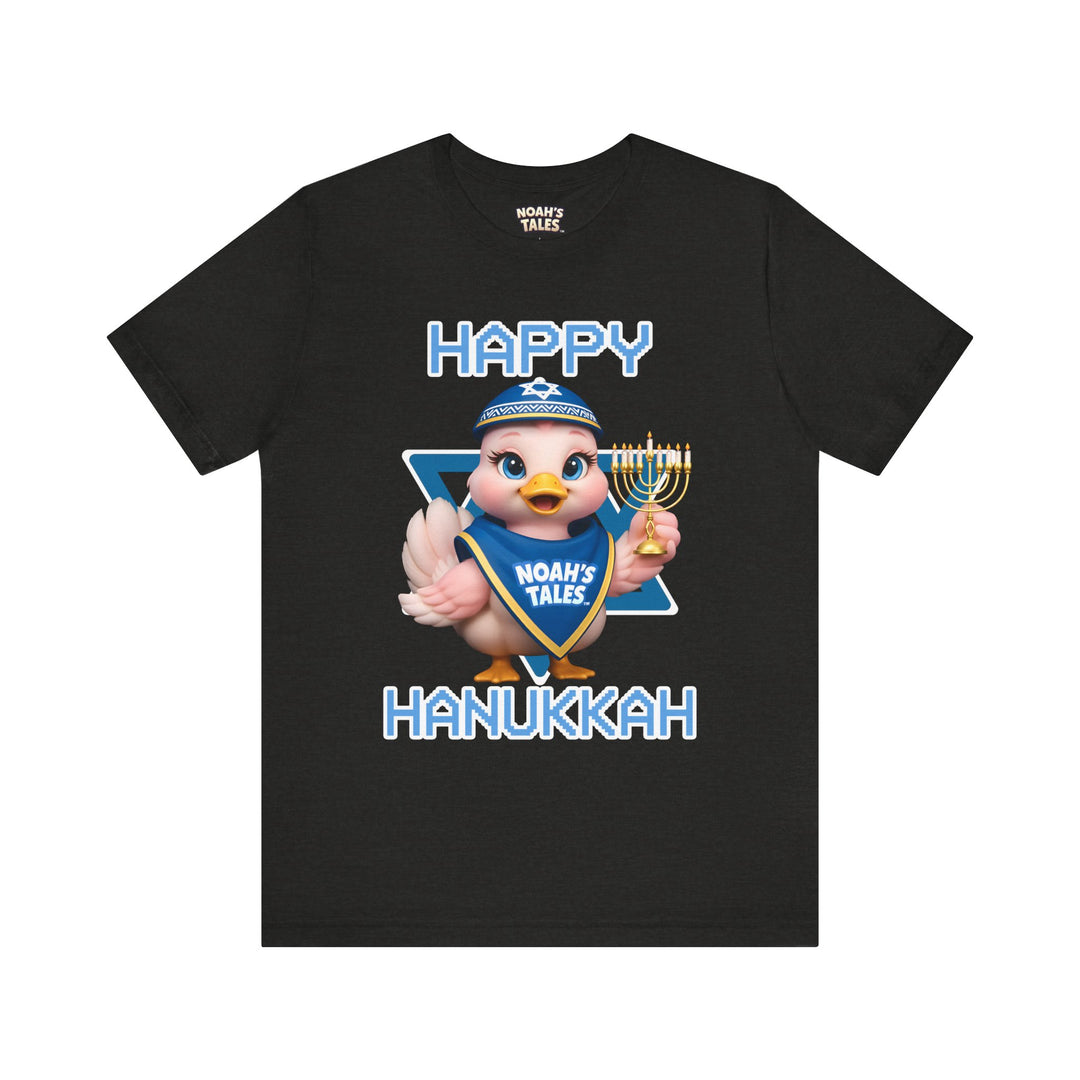 Noah’s Tales™ Happy Hanukkah Luna Men's Bella T-Shirt