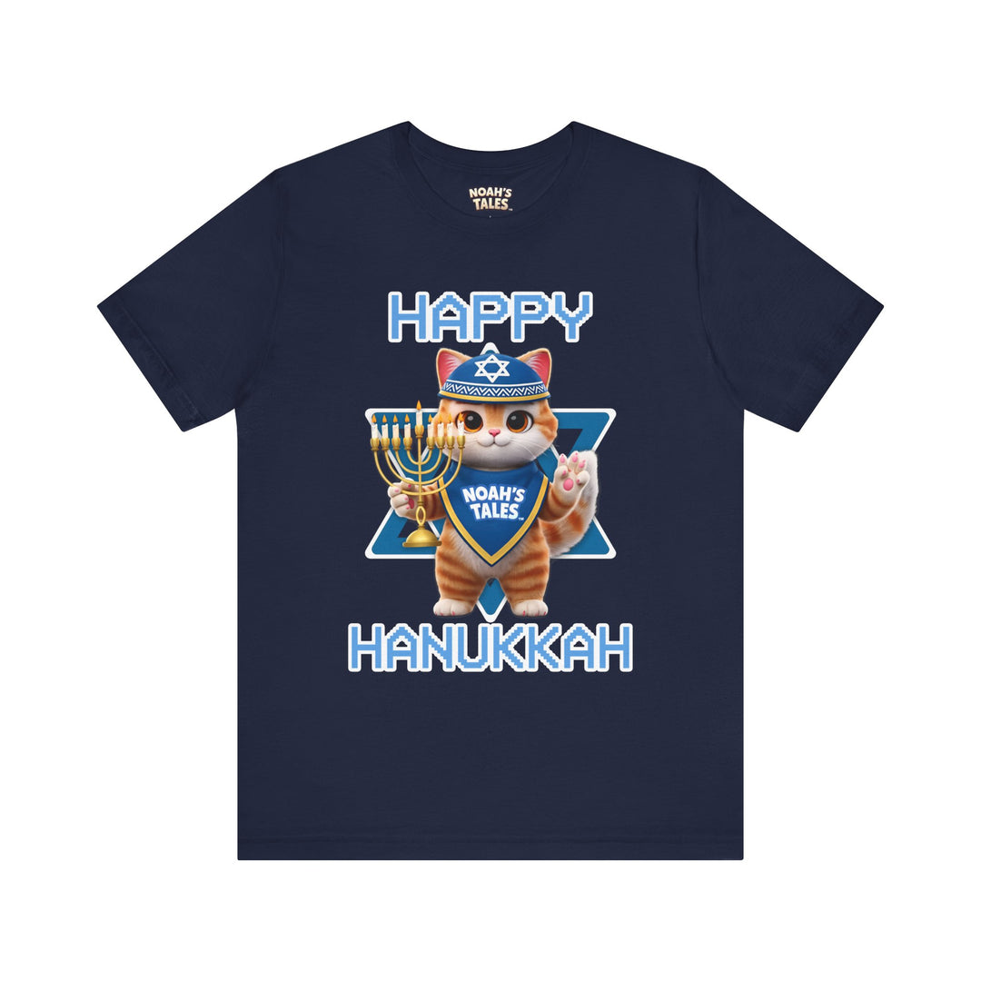 Noah’s Tales™ Happy Hanukkah Tommy Men's Bella T-Shirt