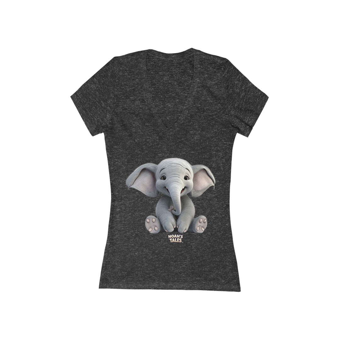 Noah’s Tales™ Noah Women's V-Neck Bella T-Shirt