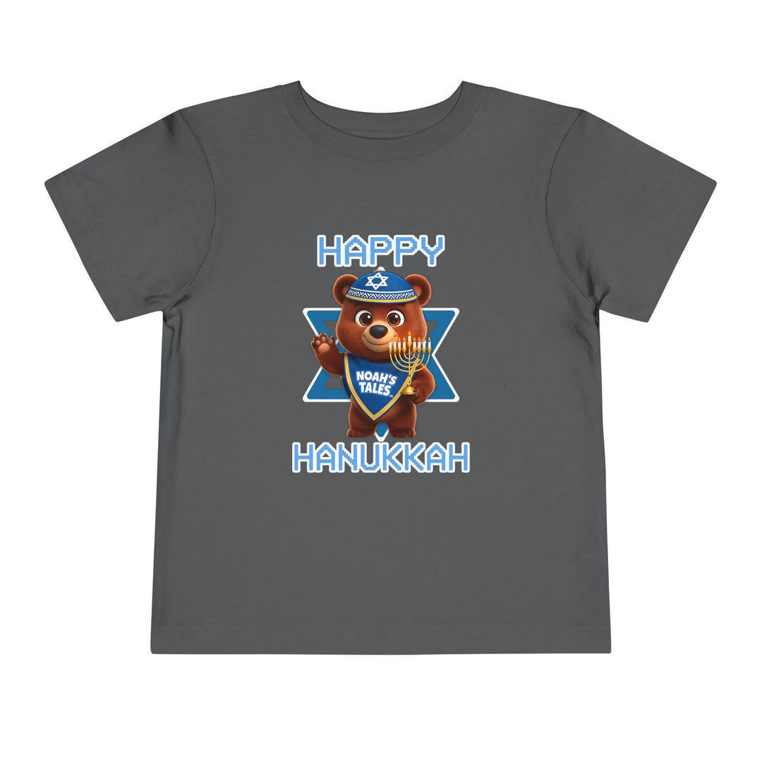 Noah’s Tales™ Happy Hanukkah Bear Boy's Bella T-Shirt