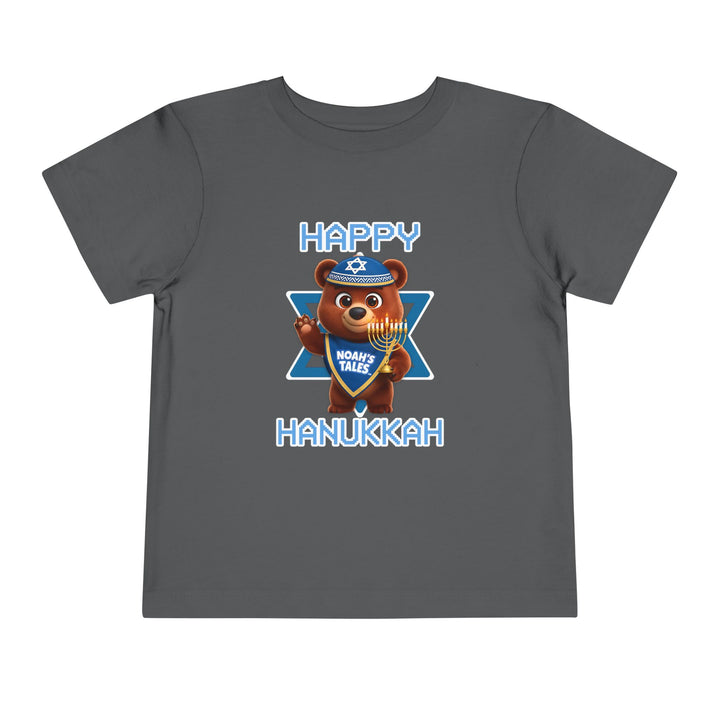 Noah’s Tales™ Happy Hanukkah Bear Boy's Bella T-Shirt
