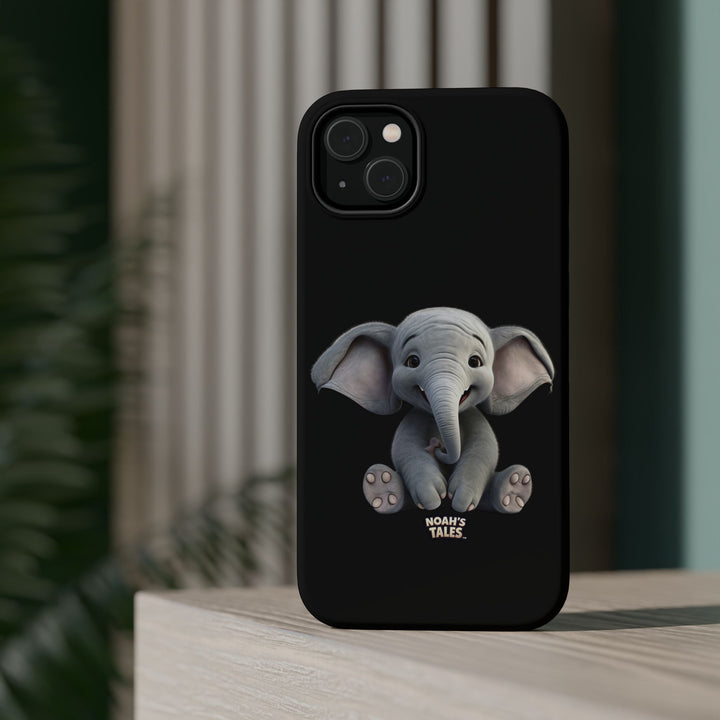 Noah’s Tales™ Noah Elephant Magnetic Tough Cases | Cute Elephant Phone Cover
