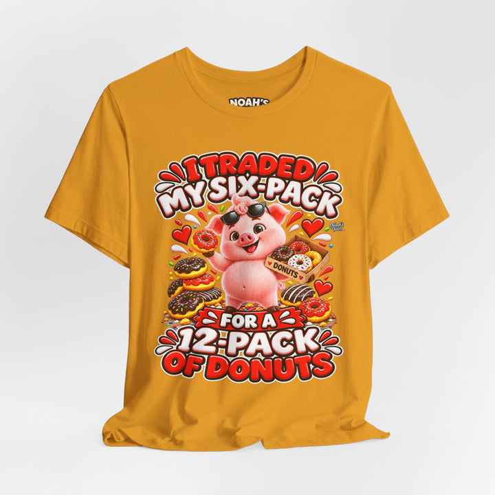 Noah’s Tales™ I Traded My Six-Pack For A 12-Pack Of Donuts | Pip Men's T-Shirt