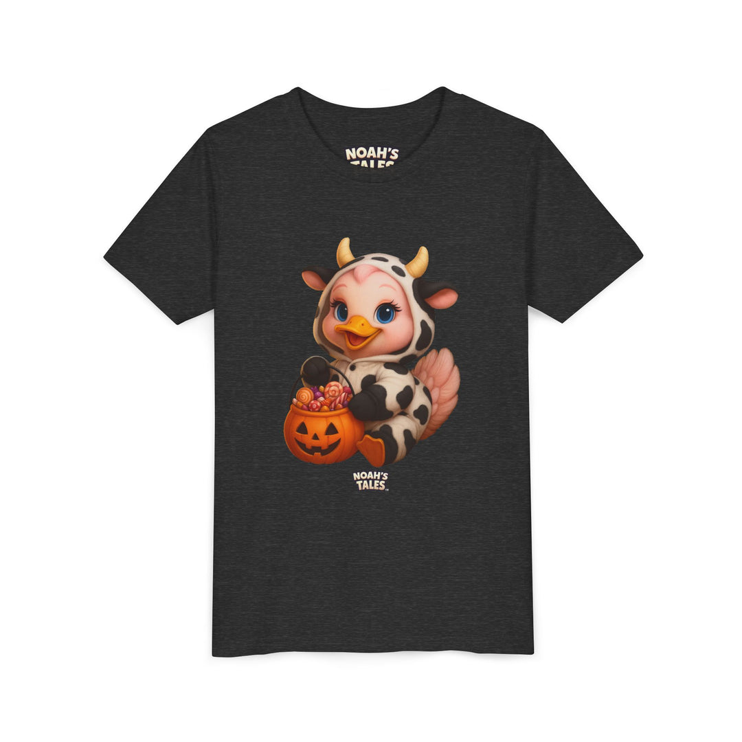 Noah’s Tales™ Cow Halloween Costume Luna Girl's Bella T-Shirt