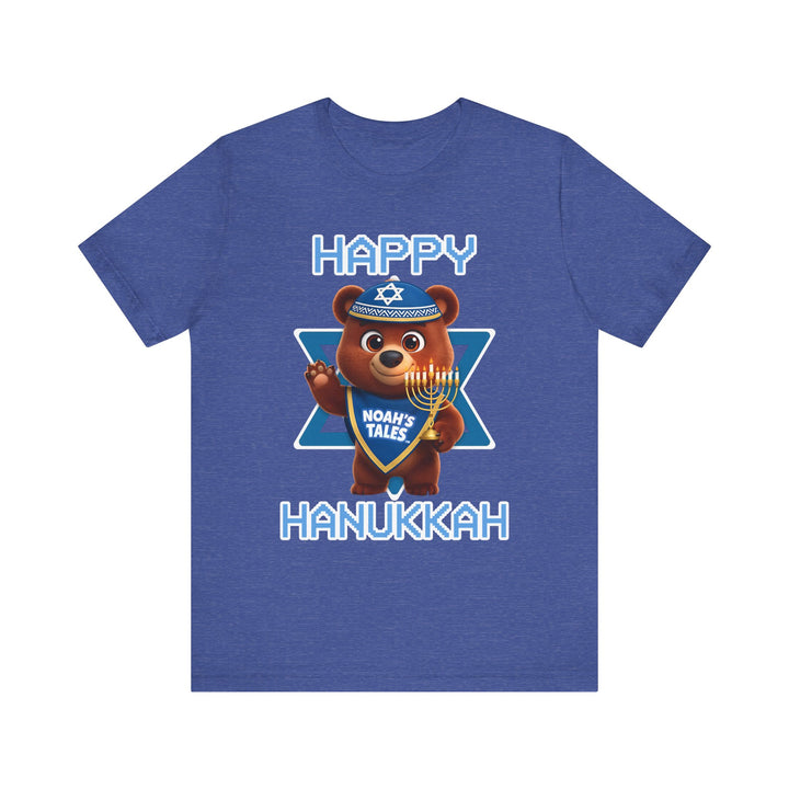 Noah’s Tales™ Happy Hanukkah Bear Women's T-Shirt