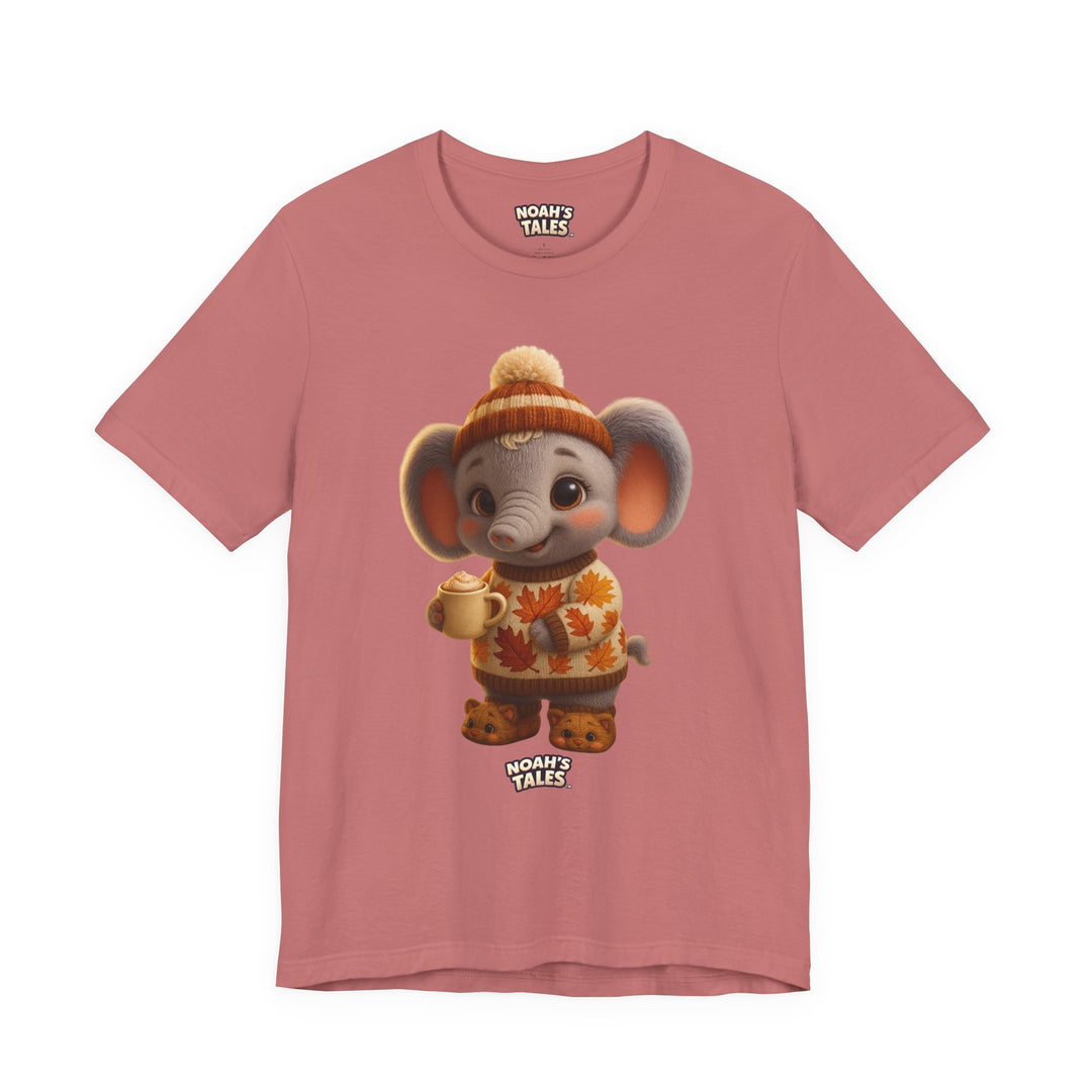 Noah’s Tales™ Thanksgiving Ellie Belle Women's Bella T-Shirt
