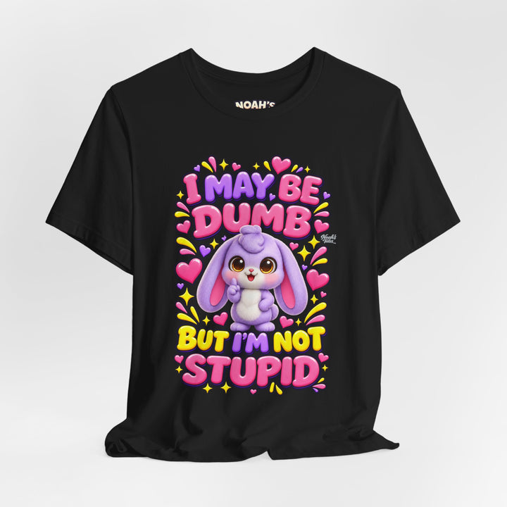 Noah’s Tales™ I May Be Dumb But I’m Not Stupid | Lilac Men's T-Shirt