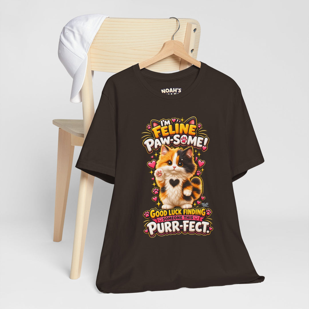 Noah’s Tales™ I’m Feline Paw-Some | Tommy Women's Bella T-Shirt