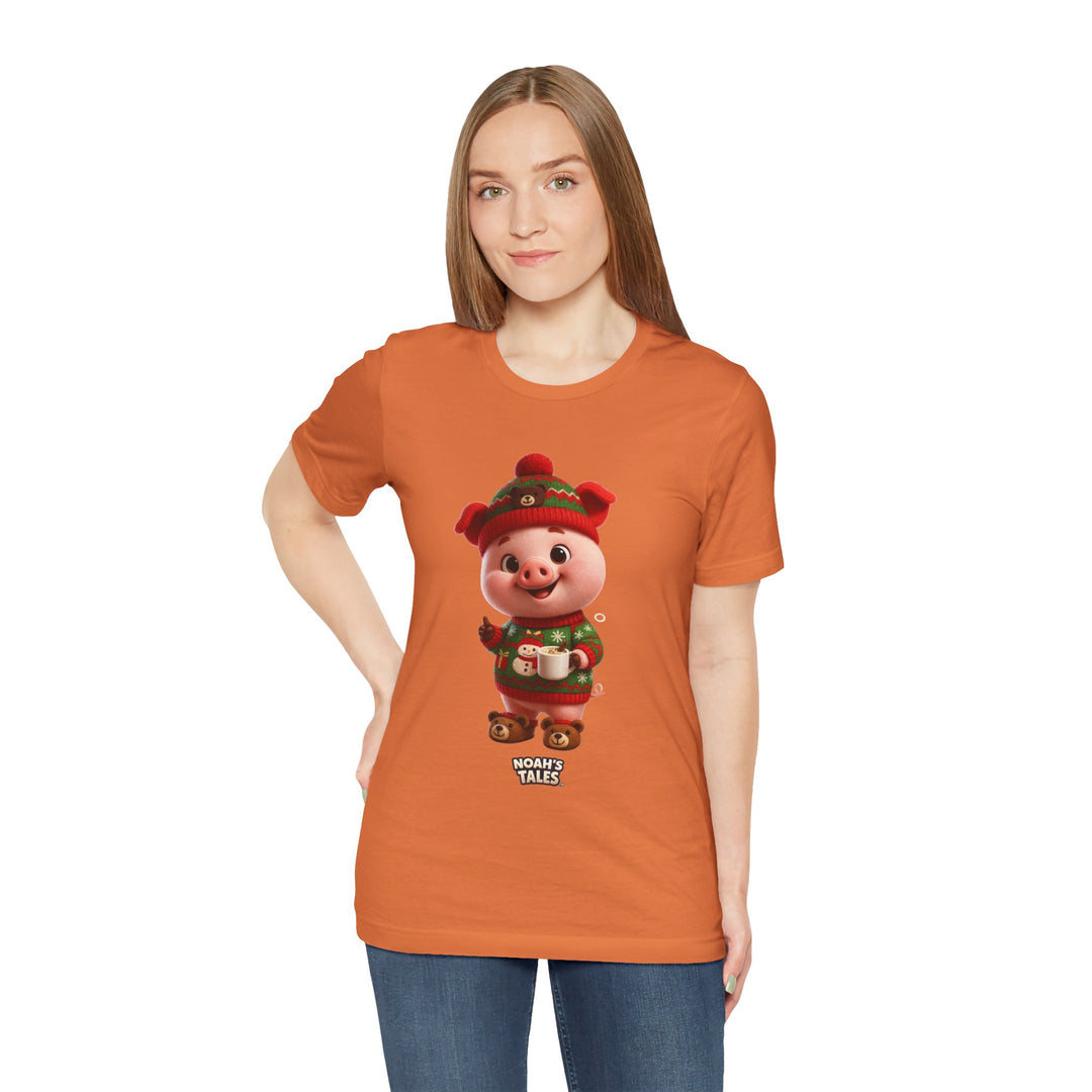Noah’s Tales™ Christmas Pip Women's Bella T-Shirt