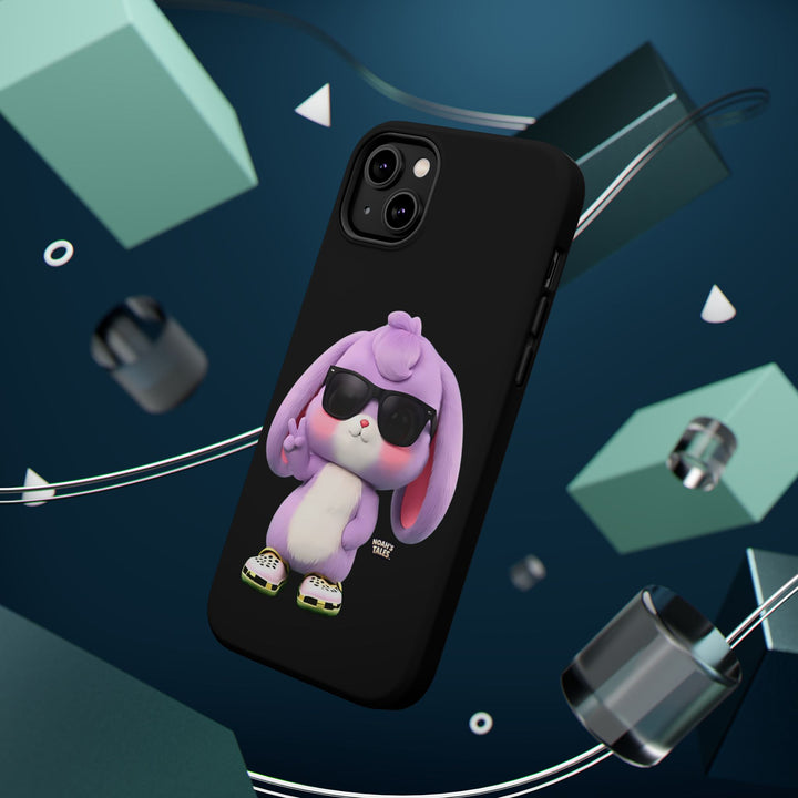 Noah’s Tales™ Lilac Phone Case Vibrant Protective cover Fun Gift for Kids and Teens Unique Cartoon Design