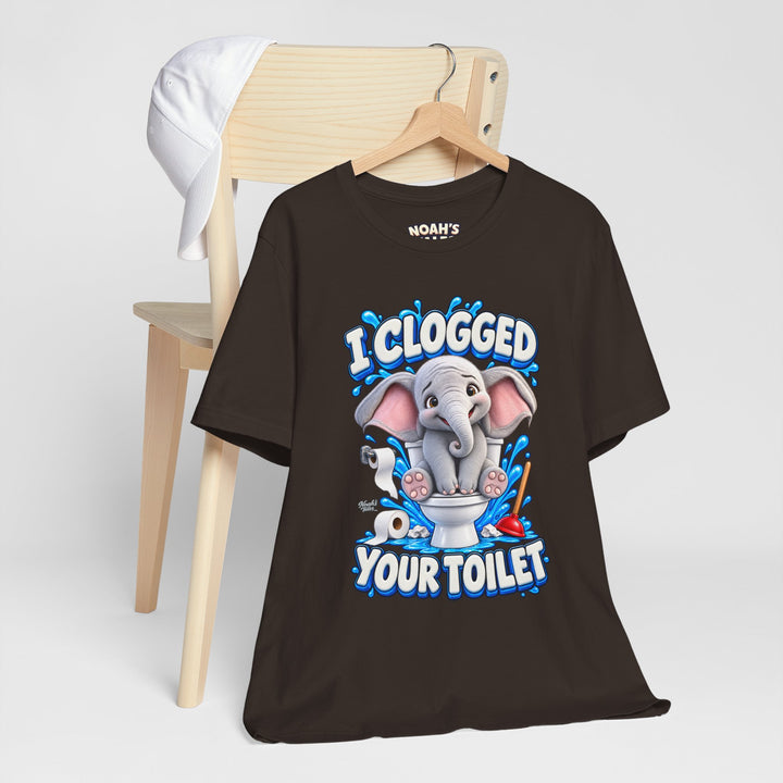 Noah’s Tales™ I Clogged Your Toilet | Ellie Belle Women's Bella T-Shirt