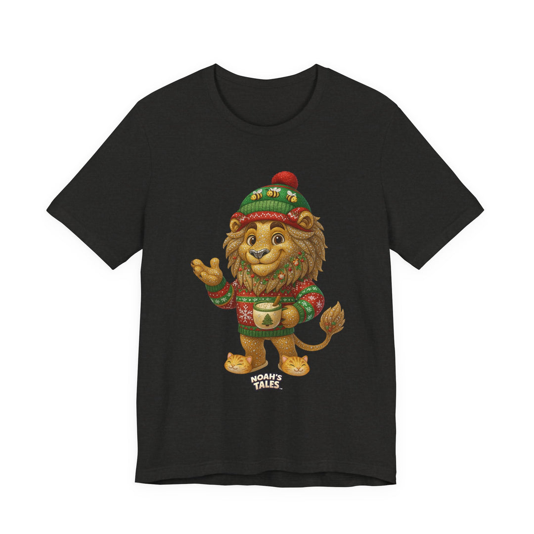 Noah’s Tales™ Christmas Leo Women's Bella T-Shirt