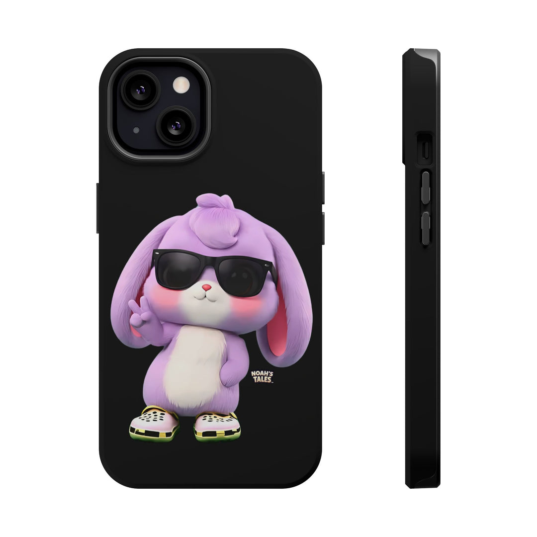 Noah’s Tales™ Lilac Phone Case Vibrant Protective cover Fun Gift for Kids and Teens Unique Cartoon Design