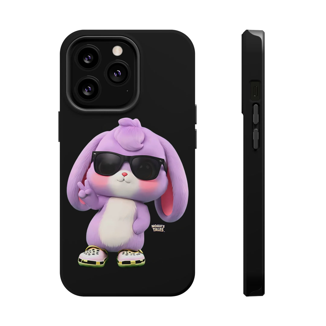 Noah’s Tales™ Lilac Phone Case Vibrant Protective cover Fun Gift for Kids and Teens Unique Cartoon Design