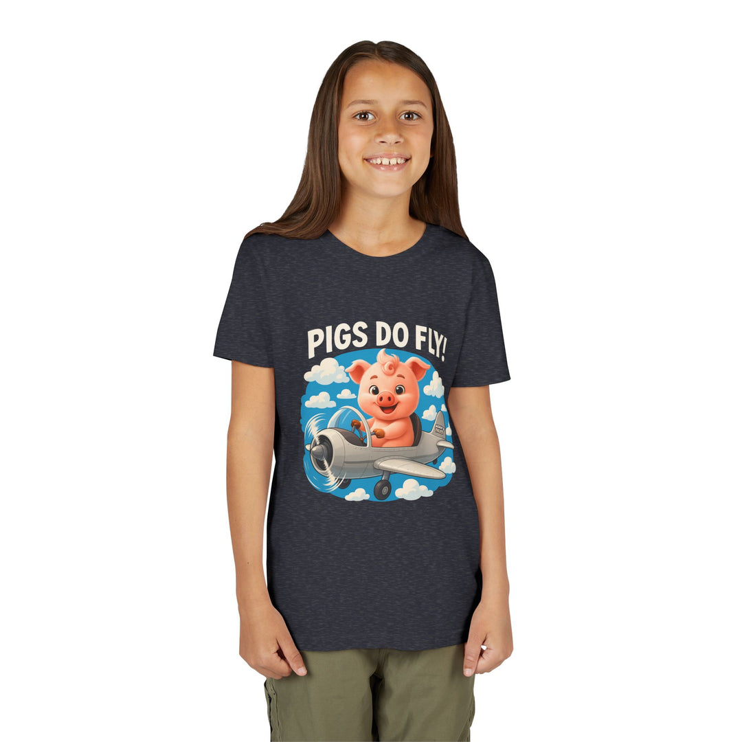 Noah’s Tales™ Pigs Do Fly Girls Bella Shirt