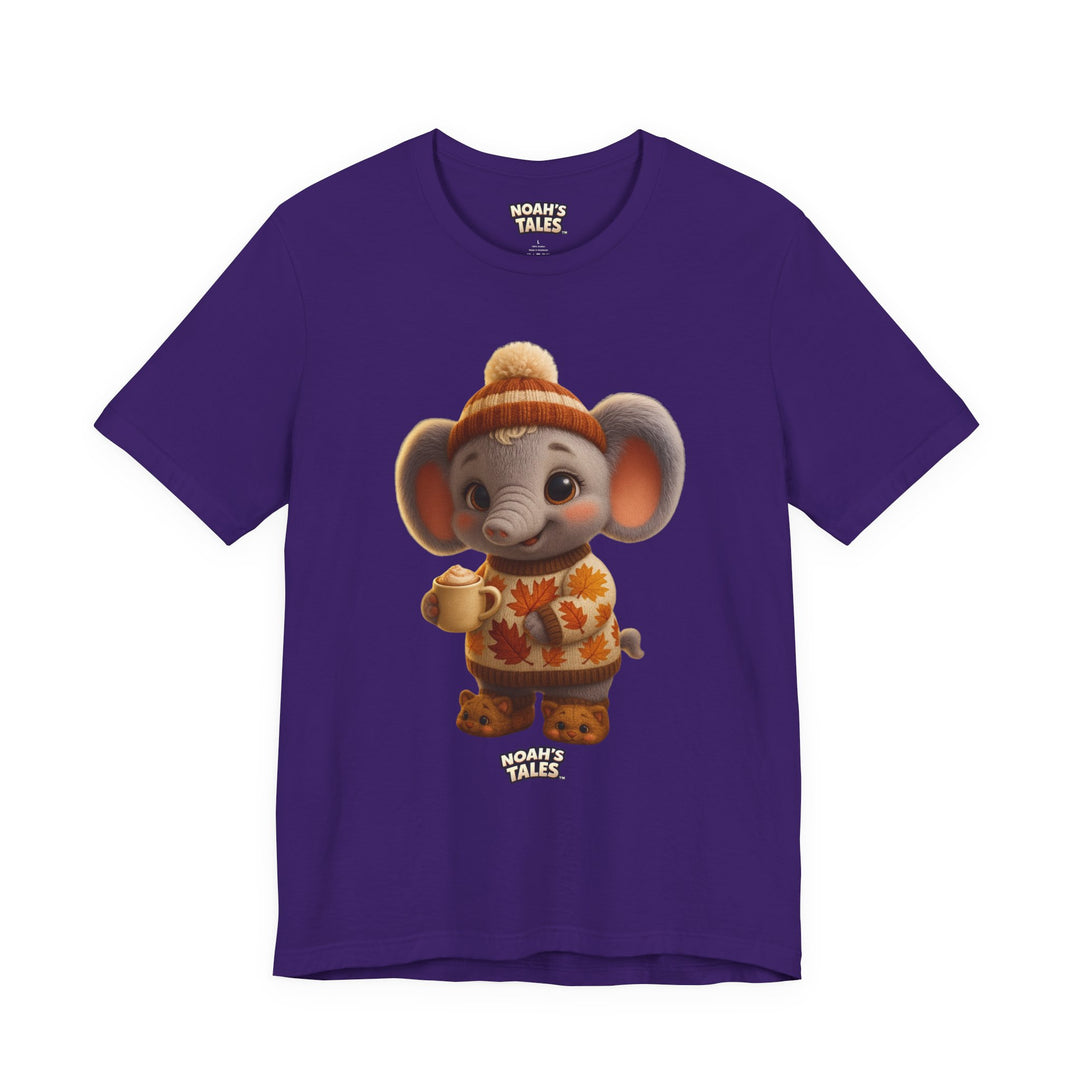Noah’s Tales™ Thanksgiving Ellie Belle Women's Bella T-Shirt