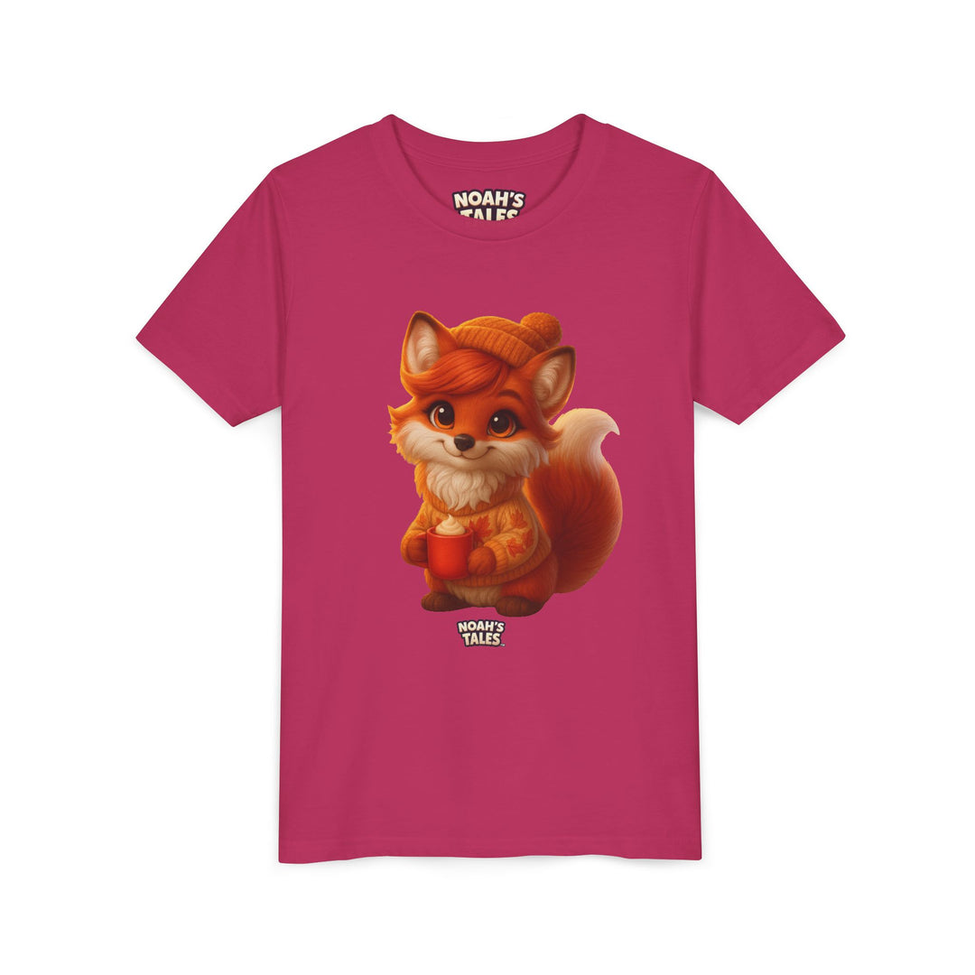Noah’s Tales™ Thanksgiving Ember Girl's Bella T-Shirt