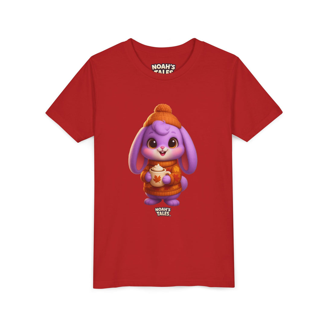 Noah’s Tales™ Thanksgiving Lilac Girl's Bella T-Shirt