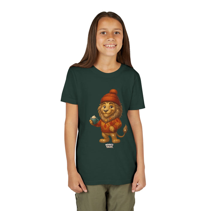 Noah’s Tales™ Thanksgiving Leo Girl's Bella T-Shirt
