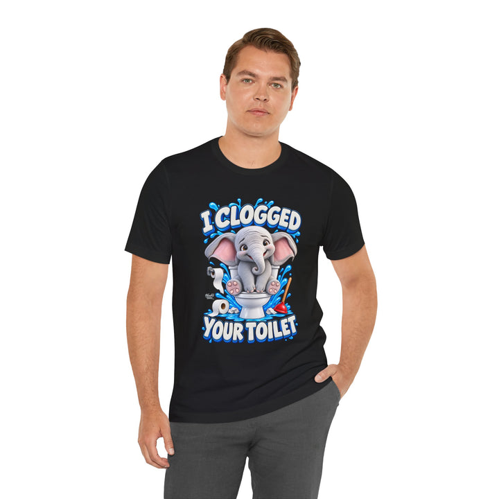 Noah’s Tales™ I Clogged Your Toilet | Ellie Belle Men's T-Shirt