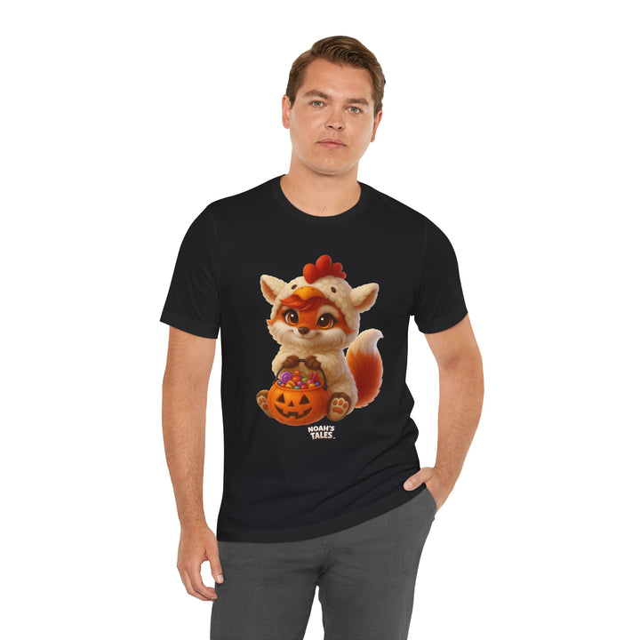 Noah’s Tales™ Halloween Ember Men's Bella T-Shirt