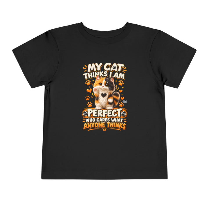 Noah’s Tales™ My Cat Thinks I Am Perfect | Tommy Boy's T-Shirt