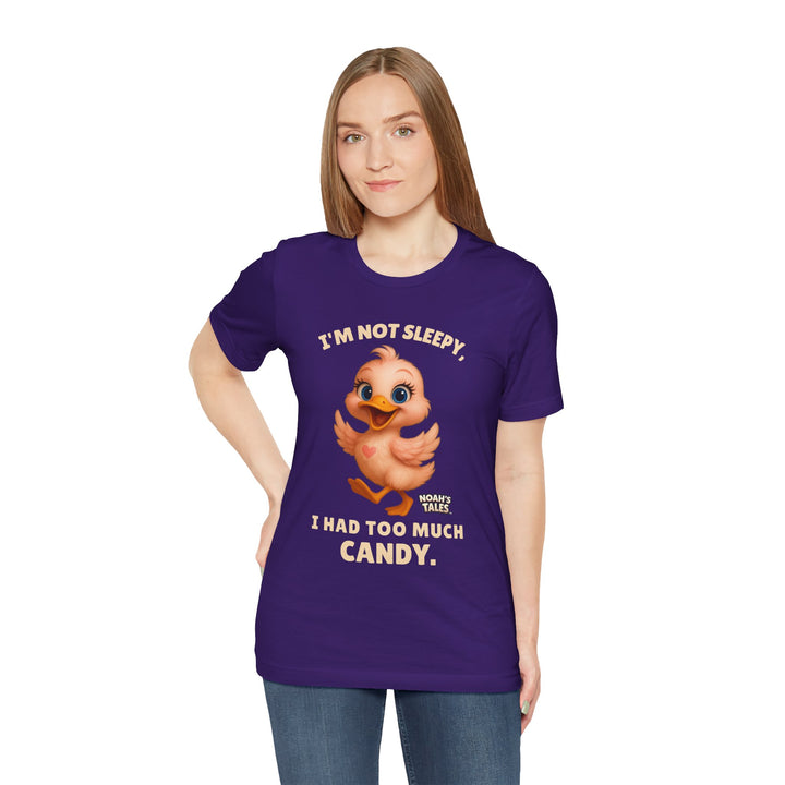 Noah’s Tales™ I'm Not Sleepy I Had Too Much Candy Women T-Shirt