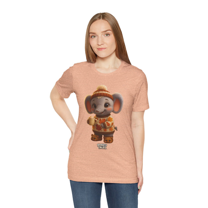 Noah’s Tales™ Thanksgiving Ellie Belle Women's Bella T-Shirt