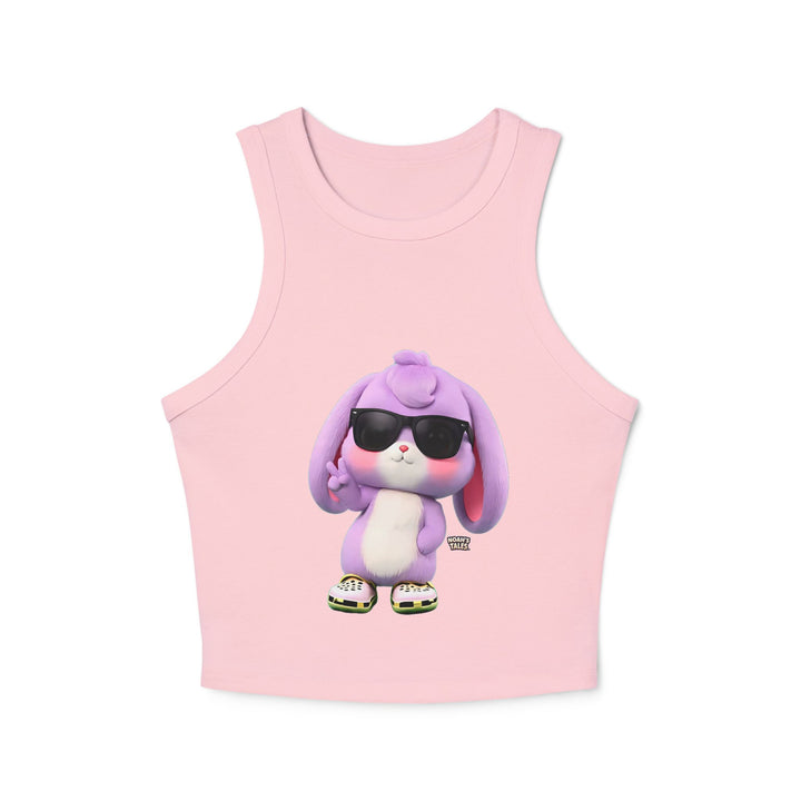 Noah’s Tales™ Trendy Graphic Tank Top for Women Cute Casual Wear Summer Outfit Gift for Her Cute Animal Illustration