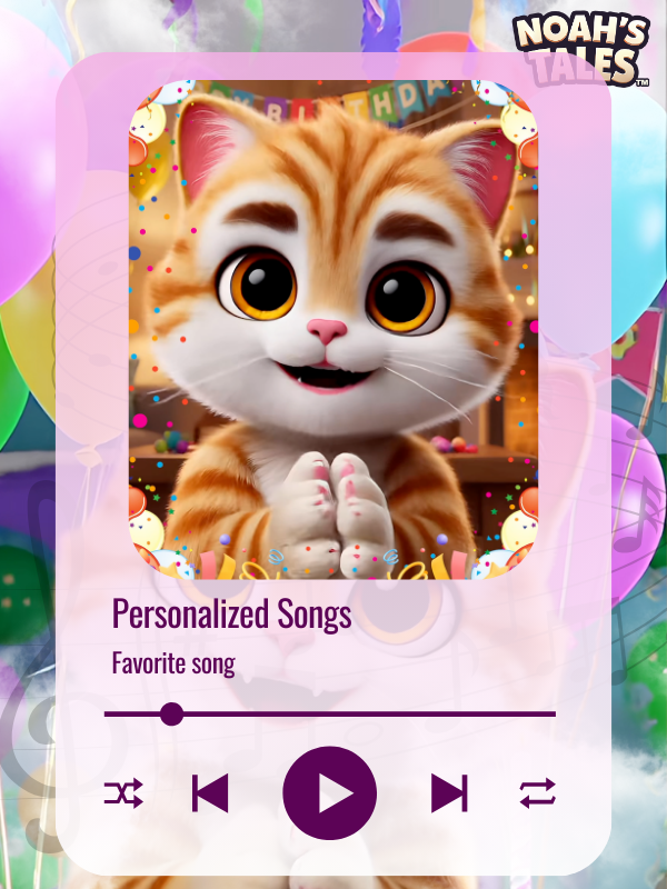 Noah’s Tales™ Personalized Kid Songs