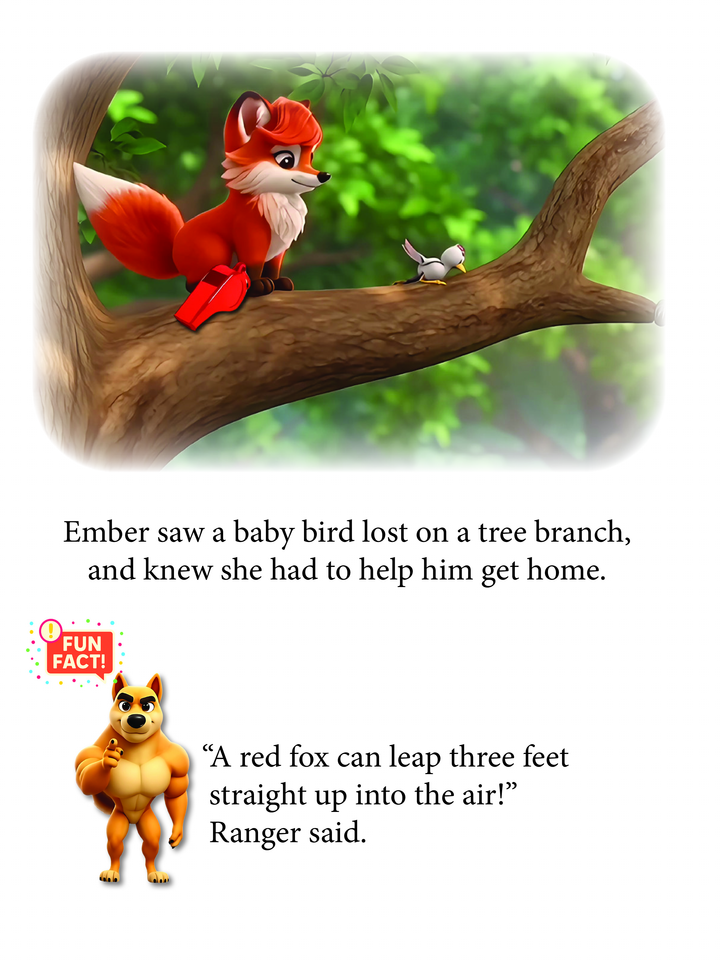 Noah’s Tales™ Ember and the Magic Whistle SotryBook ( 58 Pages )