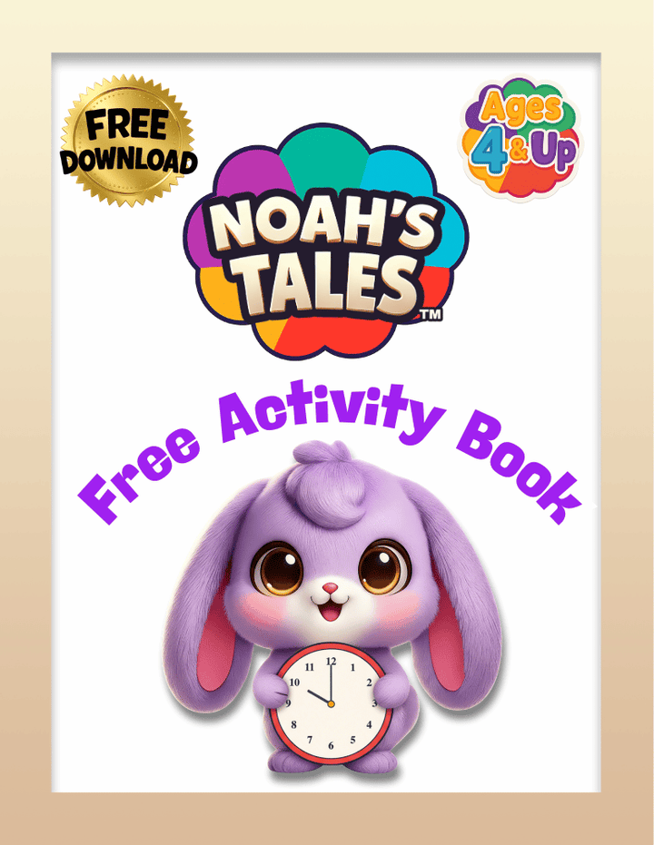 Noah’s Tales™ Free DOWNLOAD Activity Book: 34 Pages