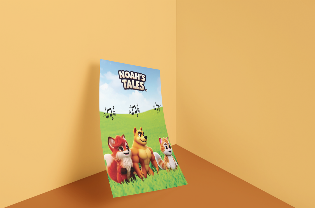 Noah’s Tales™ Noah's Tales: Digital Download Poster PDF (8.5 x 11 IN)