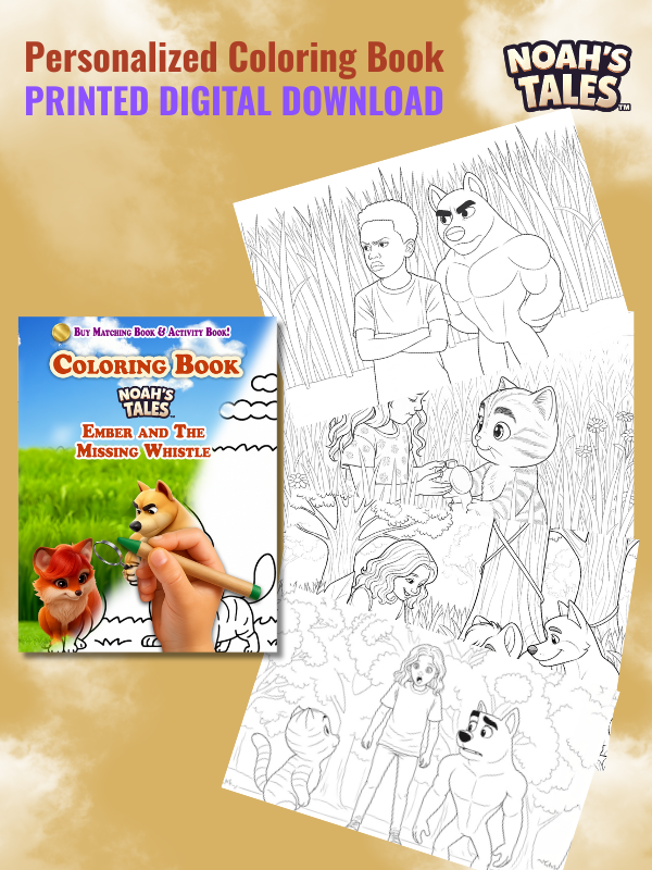 personalized coloring book