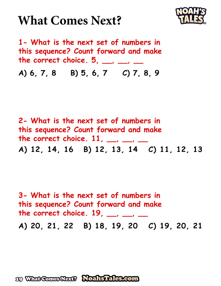 Noah’s Tales™ Free DOWNLOAD Activity Book: 34 Pages